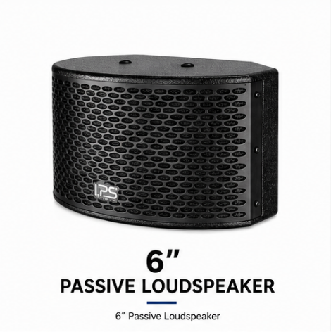 6 Inch Passive Coaxial Speaker 150W RMS 92dB Sensitivity 4 600W Peak Power Professional Audio Karaoke Speaker System