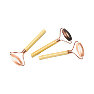 Herramienta para el cuidado de la piel Pistola de masaje de circulación sanguínea Rodillo de jade facial de cuarzo rosa - Product Image 5