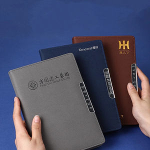 دفتر ملاحظات بشعار مخصص برومو للأعمال الفاخرة قابلة للتخصيص من الجلد الصناعي بغلاف من الورق المقوى دفتر يوميات مع قلم وUSB - Product Image 4