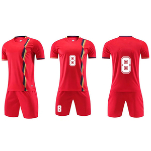 Combinaison de football de haute qualité pour hommes, maillot d'équipe de dernière conception, uniforme de football personnalisable OEM - Product Image 2