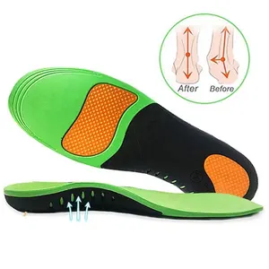 Orthopedic Shoes Sole Insoles For Shoes Arch Foot X/O Type Leg Corrector Flat Foot Arch Support Sports Shoes Inserts