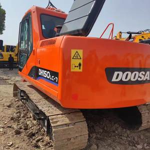 Excavadoras Usadas Originales Doosan 150 LC DH150LC-7, Máquina de Construcción Hidráulica de Cadenas, Excavadoras de Segunda Mano DH150 DH150LC - Product Image 6