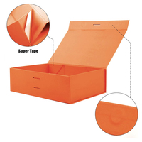 Emballages en carton magnétique de luxe recyclables, boîtes cadeaux avec estampage à chaud en or, boîtes rigides pliables avec ruban
