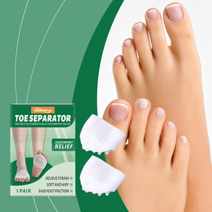 Vente en gros OEM Séparateur d'orteils Coussin en silicone <span class=keywords><strong>pour</strong></span> chaussures Semelles intérieures de chaussures Correcteur d'orteil <span class=keywords><strong>Hallux</strong></span> <span class=keywords><strong>Valgus</strong></span> Coussinets en gel Soins des pieds - Product Image 6