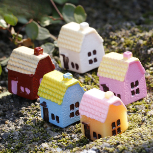 Bán Buôn 5-Màu Sắc Nông Thôn Nhà Nhỏ Trung Quốc Nhà Nhựa Đồ Trang Trí Tùy Chỉnh Khác Nhau Micro-Cảnh Quan Đồ Trang Trí - Product Image 2