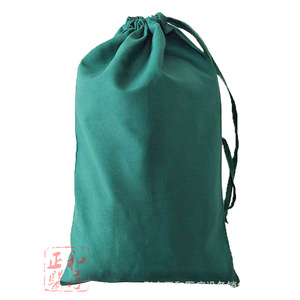 ถุงฆ่าเชื้อเครื่องมือผ่าตัด สีเขียวเข้ม ถุงเก็บของแบบมีเชือกผูก ทำจากผ้าฝ้ายแท้ สำหรับศัลยกรรมความงาม ป้องกันฝุ่น - Product Image 1
