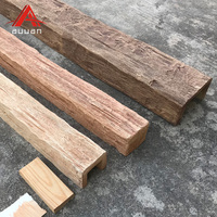 Poutre en bois imitation en gros, poutre en mousse PU de haute qualité, faux bois à vendre
