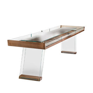 Table de billard en verre trempé Sand Fox, table de billard transparente haut de gamme avec sable flottant pour les loisirs, la compétition commerciale - Product Image 1