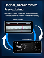 Autoradio Android 14 Lecteur Multimédia de Voiture pour Audi A4 B8 A5 2009-2017 GPS Navi Stéréo Écran Système WIFI Sans Fil Carplay Auto
