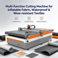 Máquina de Corte Oscilante CNC Multifunción para Tela Inflable, Textiles Impermeables y Resistentes al Desgaste