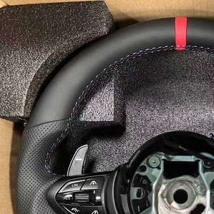 Volante in Pelle per <span class=keywords><strong>BMW</strong></span> Serie F <span class=keywords><strong>M</strong></span> Sport <span class=keywords><strong>F20</strong></span> F21 F22 F44 F30 340i F31 F34 335i F32 F33 F36 F10 535i 550i F11 F07 F06 F13 - Product Image 4