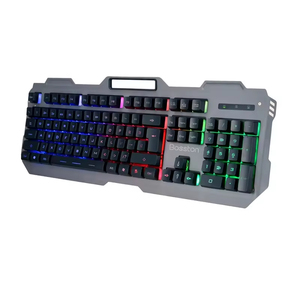 New Desktop Computer PC <b>Wired</b> Gaming Full Size Metal LED Backlight <b>Keyboard</b> USB Waterproof - Product Image 4