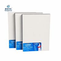 Panneau MDF mélaminé brillant blanc certifié E1 avec placage bois pour la fabrication d'armoires de cuisine haut de gamme