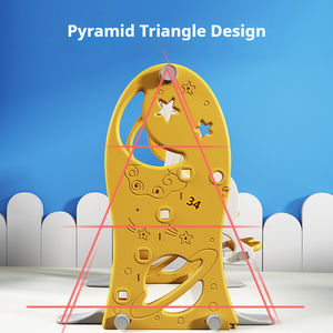 Juego de Muebles para Dormitorio Infantil, Tobogán Interior para Niños, Tobogán Largo de Plástico con Escalones Cerrados, Juegos para Bebés, Toboganes Infantiles - Product Image 3