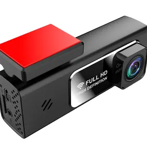 迷你高清1080p wifi车载dvr摄像机仪表盘摄像头，带汽车电池
