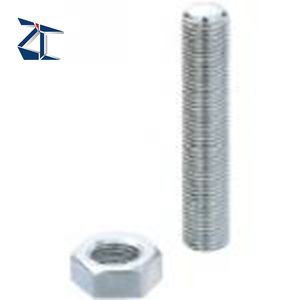 Vis de réglage industriel à double extrémité en acier inoxydable ZANBM, à six pans creux, pour machines - Product Image 4