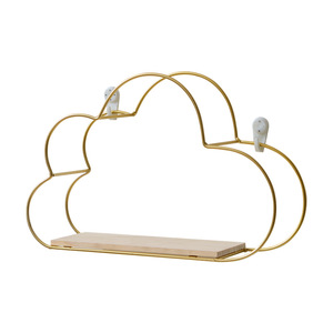 Estante de Almacenamiento de Estilo Nórdico para Montar en la Pared, sin Perforaciones, para Sala de Estar, Decoración de Arte en Hierro, Marco para Dormitorio, Oficina, Cafetería - Product Image 4