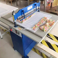 Coupe-papier guillotine professionnel Machine de découpe de tissu à haute efficacité Machines de découpe laser 600mm pour carte de couleur