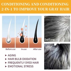 <span class=keywords><strong>Sapone</strong></span> per Ripristinare il Colore Naturale di <span class=keywords><strong>Barba</strong></span> e Capelli Grigi, Shampoo in Barra per Scurire Capelli Bianchi - Product Image 6