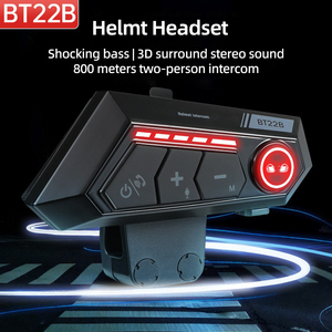 BT22B Motorradhelm Kabelloses Kommunikations-Audio-<span class=keywords><strong>Headset</strong></span> mit 40mm Bass Open-On-Ear Dynamischem Lautsprecher - Product Image 2