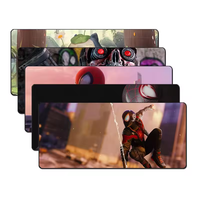 Tapis de souris et tapis de jeu imperméables personnalisés avec impression d'art anime Do Cool Games DCG-PM-B pour jeux de société