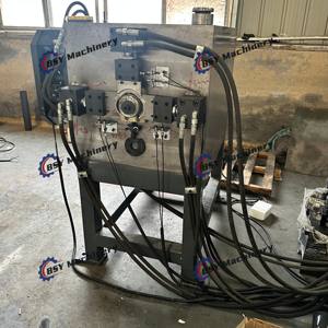 מכונת ייצור צינורות ניקוז מים מאלומיניום, עגולים ומרובעים, ומכונת ייצור צינורות ניקוז ומרפקים - Product Image 6