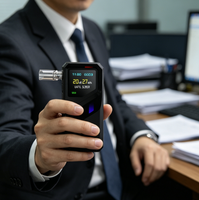 Alcoholímetro Profesional Airsense para el Lugar de Trabajo, Detección Continua de Alcohol, Especializado en Pruebas Rápidas para Empresas, Control de Conducción en Estado de Ebriedad (DUI)