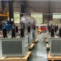 SinoShine Transformador de Distribución Trifásico de 10KV 11KV 50 KVA 100 KVA 200 KVA MV HV Sumergido en Aceite para Uso Inteligente