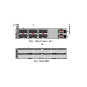CE8865-SAN-4C 02355SDP con 4 Ranuras para Subtarjetas, Sin Ventilador ni Módulos de Alimentación, Conmutadores de Red para Equipos Principales - Product Image 3