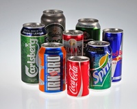 Boîtes en aluminium de 180 ml/190 ml/200 ml/250 ml/270 ml/310 ml/330 ml/355 ml/500 ml avec couvercle facile à ouvrir pour l'emballage des boissons