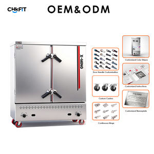 Cuiseur à riz au <span class=keywords><strong>gaz</strong></span> commercial CFT |   Machine à Cuire à la Vapeur Multifonctionnelle de Qualité Industrielle en Acier Inoxydable 304 Économe en Énergie - Product Image 2