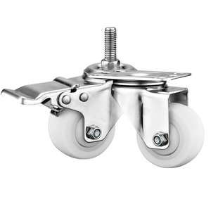 1,5 "2" 3 ''leichte Jinzuan Rollen TPR/NYLON/PA Edelstahl räder Möbel Rollen rad - Product Image 2