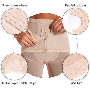 Ohyeah Adelgazamiento Culo Acolchado Cadera y Barriga Acolchado Butt Lifter Shaper Medias - Product Image 6