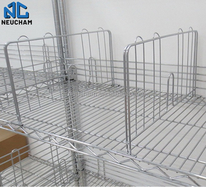 Thiết Kế Mới Hai Tầng Mạnh Mẽ Chrome Dây Lưu Trữ Kệ Dây Kệ Kệ Thép Kệ Lưu Trữ Giá Với Ngăn - Product Image 4