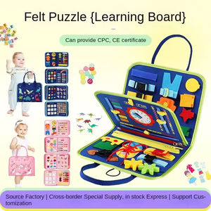 Tableaux d'activités Montessori en feutre 2026, Tapis sensoriels, Tableaux d'activités pour développer les compétences de base, Apprentissage éducatif précoce pour les 5-13 ans AI - Product Image 2