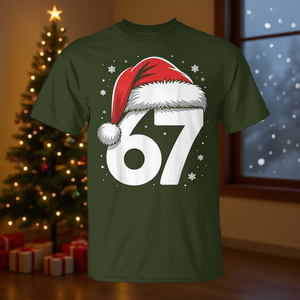 <b>Xmas</b> Gen Alpha Slang Meme Youth 67 Christmas <b>T</b>-<b>Shirt</b> - Product Image 3