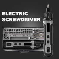 Perceuse sans fil compacte à vitesse réglable, perceuse à couple élevé avec jeu de forets multiples, batterie longue durée pour le bricolage professionnel et les réparations