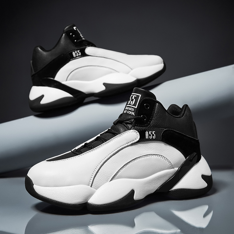 Маленький минимальный заказ, оптовая продажа, легкая обувь для мальчиков, популярная Уличная обувь в баскетбольном стиле для мужчин