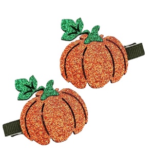 Nouvelle Pince à Cheveux Tendance et Mignonne en Feutre Pailleté pour Filles, Idéale pour les Fêtes d'Halloween - Vente en Gros - Product Image 1
