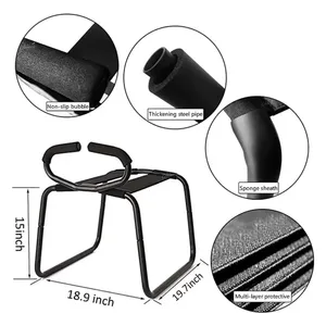 Chaise pour Positions de meubles sexuels Tabourets rebondissants Chaise de sexe avec main courante Jouet fantaisie pour couples <span class=keywords><strong>Jeux</strong></span> pour <span class=keywords><strong>adultes</strong></span> - Product Image 2