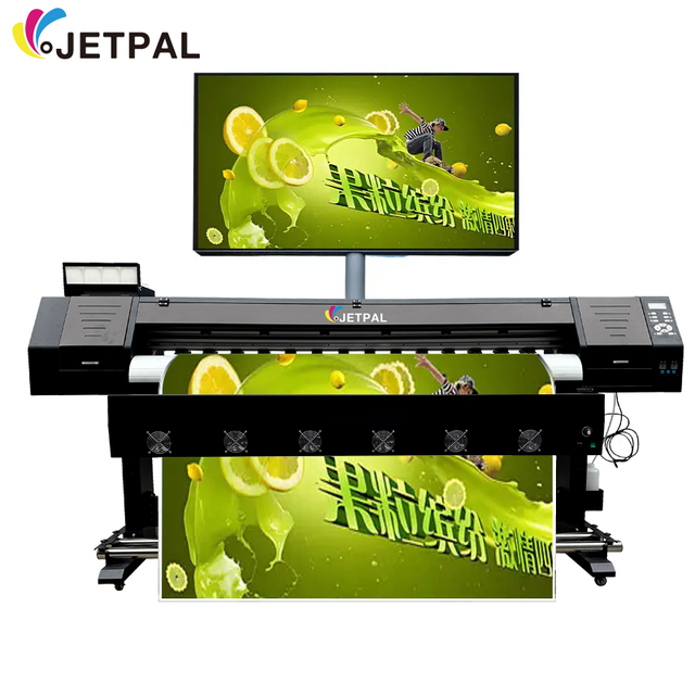 Jetpal 1.6/1.8m Large Format PrinterTarpaulin Machine 6ft Eco Solvent Plotter Digital Xp600 I3200 Printing Machine for Vinyl