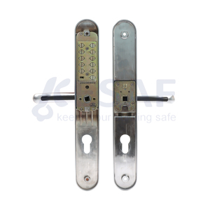 Thiết kế phổ biến <span class=keywords><strong>push</strong></span> <span class=keywords><strong>button</strong></span> Door khóa an ninh cơ khí mã Door <span class=keywords><strong>Handle</strong></span> khóa - Product Image 2