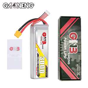 Gaoneng แบตเตอรี่ RC Lipo XT60 100C gnb 3000mAh 4S 14.8V สำหรับรถยนต์เรือโดรน RC งานอดิเรก - Product Image 6