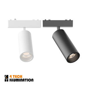 Nouveaux styles populaires OEM en alliage d'aluminium 48V ultra-mince magnétique intérieur anti-éblouissement LED éclairage sur rail - Product Image 1