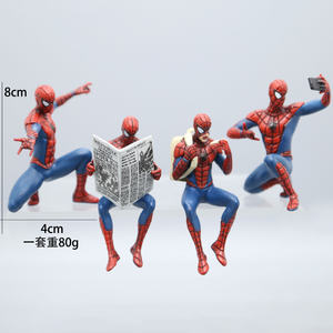 Pour Spiderman <span class=keywords><strong>Action</strong></span> Figure Voiture Swing Pendentif, Anime Style Rétroviseur Suspendu Jouet Modèle Figurine pour Enfants Cadeaux Décoration - Product Image 4
