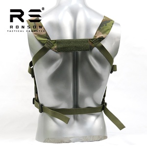 Aparejo táctico para el pecho M81 tipo camuflaje chino 500D Nylon Cordura impermeable fácil de llevar chaleco estilo de moda - Product Image 5