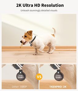Dispensador automático inteligente de golosinas para <span class=keywords><strong>perros</strong></span> de 360 grados, dispensador de alimentos para mascotas con cámara, seguimiento automático, vista remota, cuencos y comederos para mascotas - Product Image 3