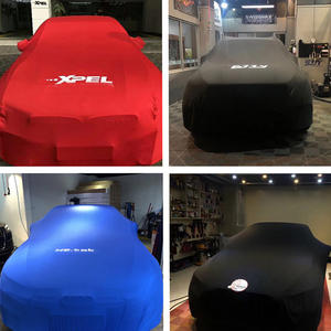 Logo personalizzato Antipolvere Completa Copertura <span class=keywords><strong>Auto</strong></span> Molle di Stirata Elastica Interna <span class=keywords><strong>Auto</strong></span> Della Copertura Dello Spandex Lavabile anti-rughe - Product Image 6