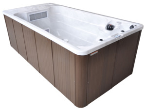 Baignoire de massage à remous imperméable en acrylique au design moderne pour hôtel, villa, <span class=keywords><strong>spa</strong></span>, piscine extérieure et sources chaudes - Product Image 2