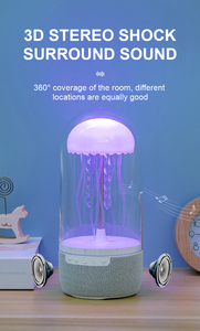 New sứa bluetooth loa 10 Wát đèn không dây loa bluetooth với 3D stereo surround âm thanh loa - Product Image 2